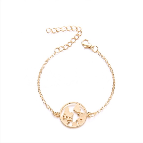 ‘Florence’ boho rose gold beaded bracelet set - Picture 2 of 5